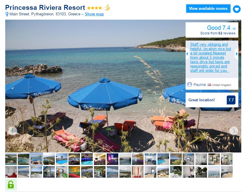 Princessa riviera samos